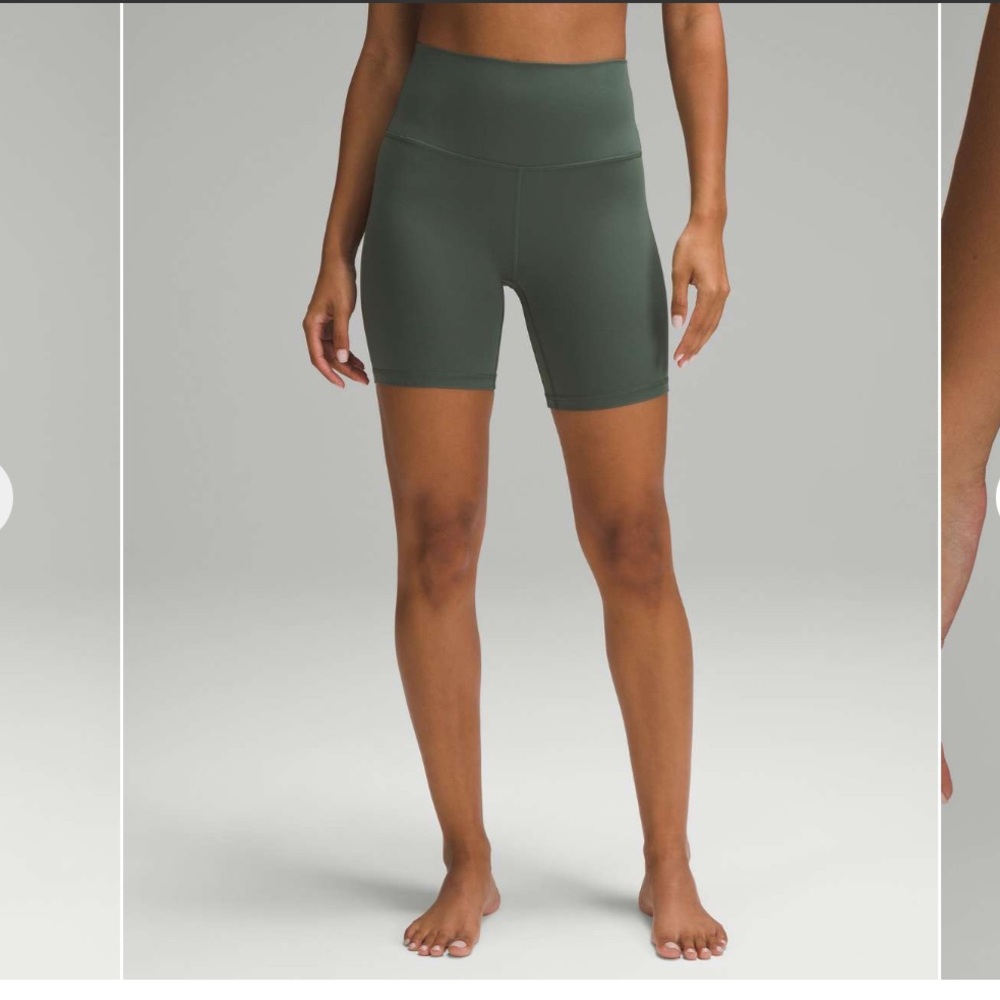 lululemon align 6” shorts Dark Forest